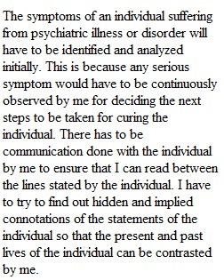 2-1 Discussion Psychiatric Illness